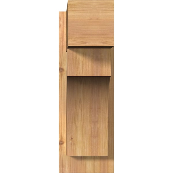 Westlake Block Smooth Outlooker, Western Red Cedar, 7 1/2W X 18D X 22H